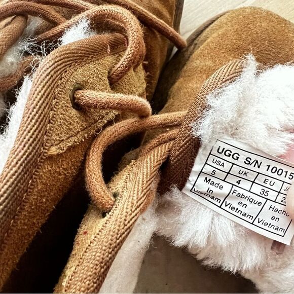 Ugg Neumel Tan Boots Kids 5 - Picture 3 of 8